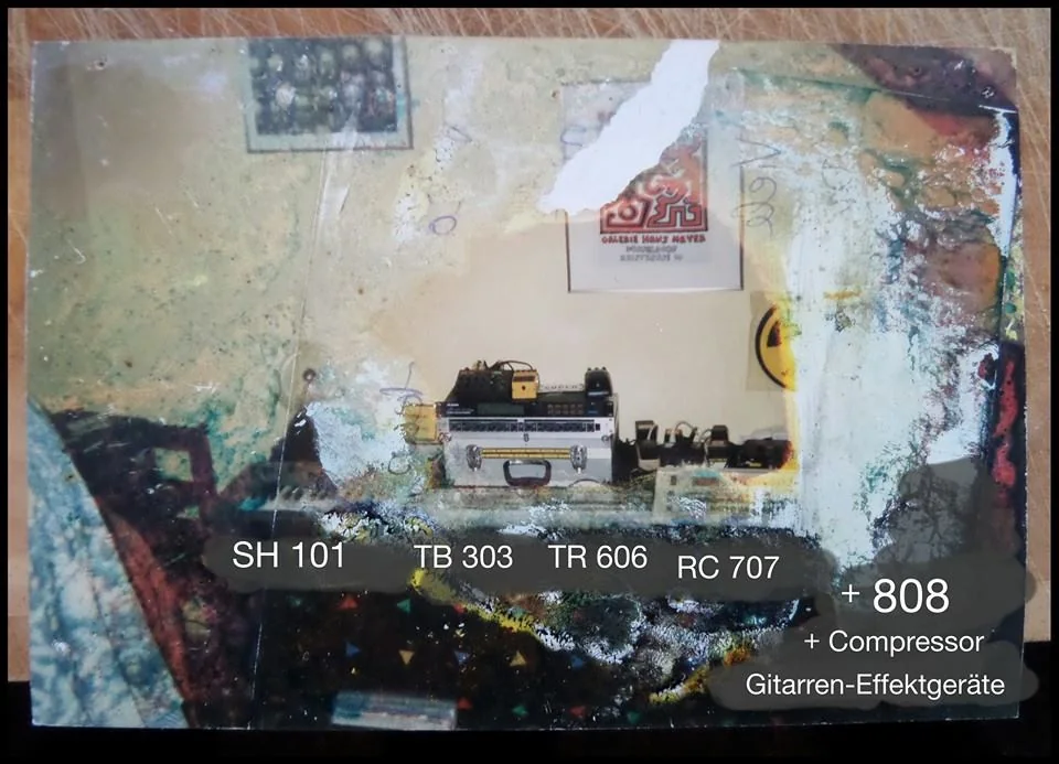 Erstes FAG23 Heimstudio 1995 mit Roland Maschinen