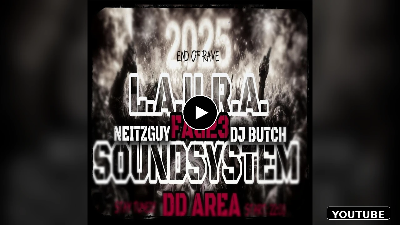 Hardtek Live-Mix – New Year Rave 2025 · L.A.U.R.A. Soundsystem